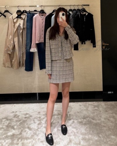 CHANEL 샤넬 트위드 자켓
