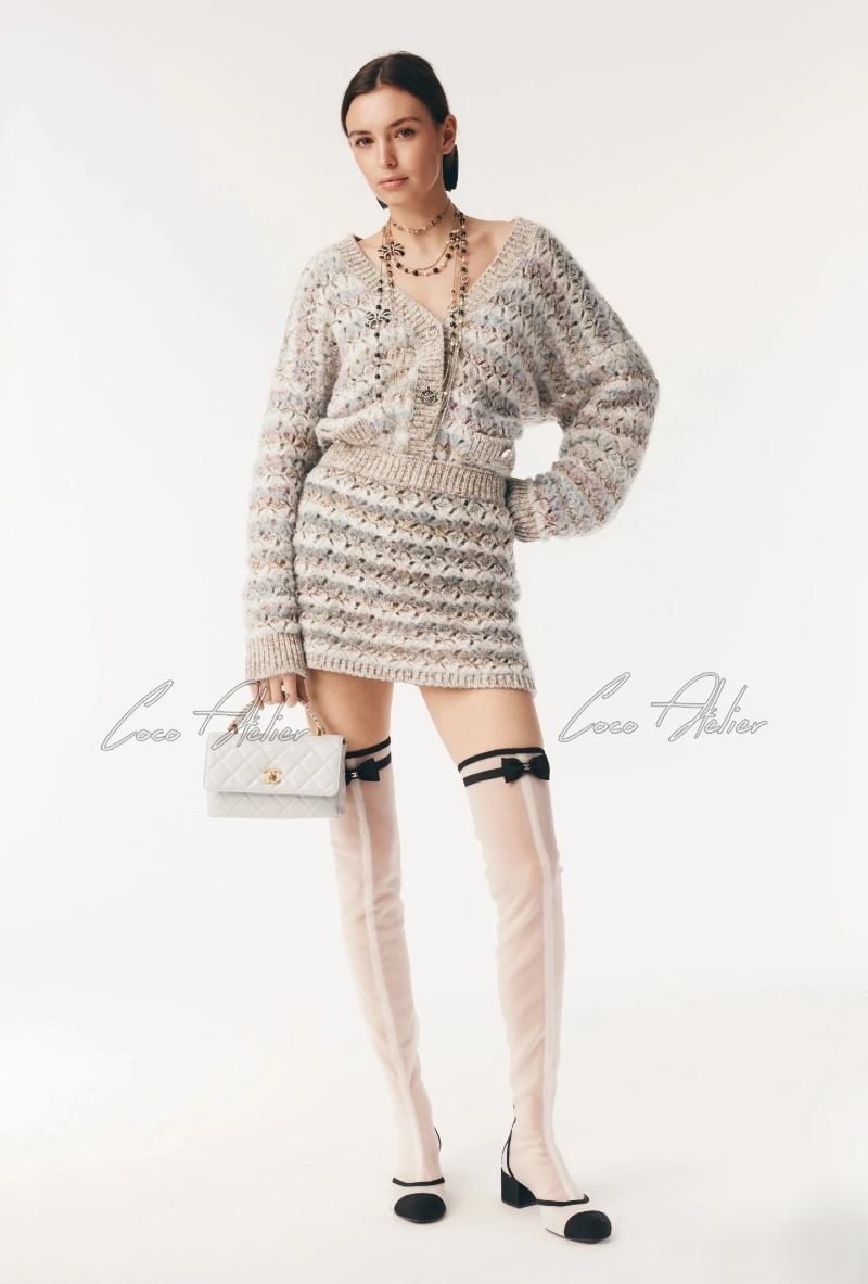 CHANEL 샤넬 가디건&스커트
