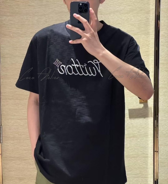Louis Vuitton 루이 비통 데미에 자카드 티셔츠 (남녀공용)