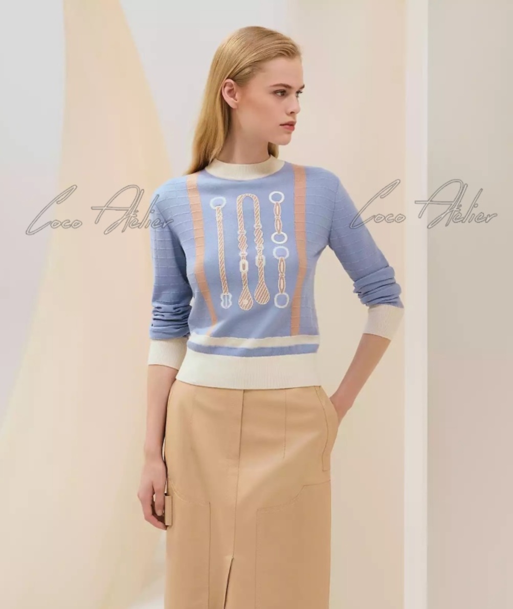 HERMES 에르메스 캐시미어 니트