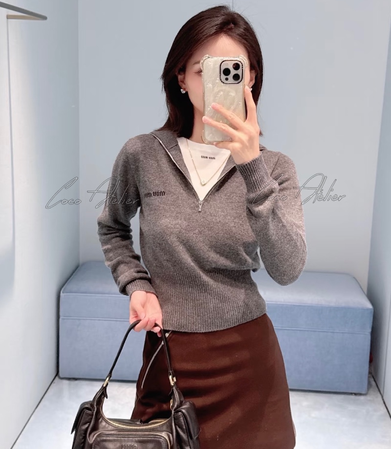 Miumiu 미우미우 니트 집업