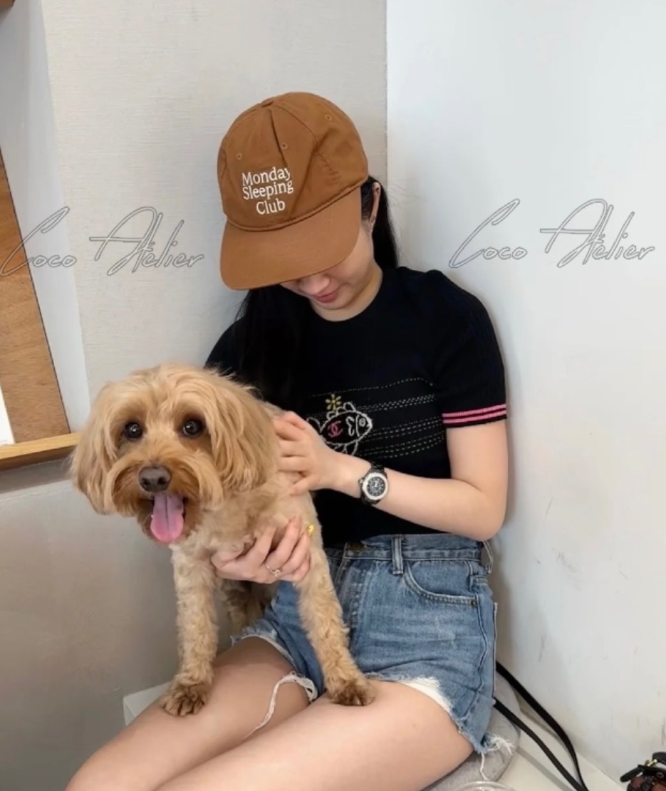 CHANEL 샤넬 반팔 니트