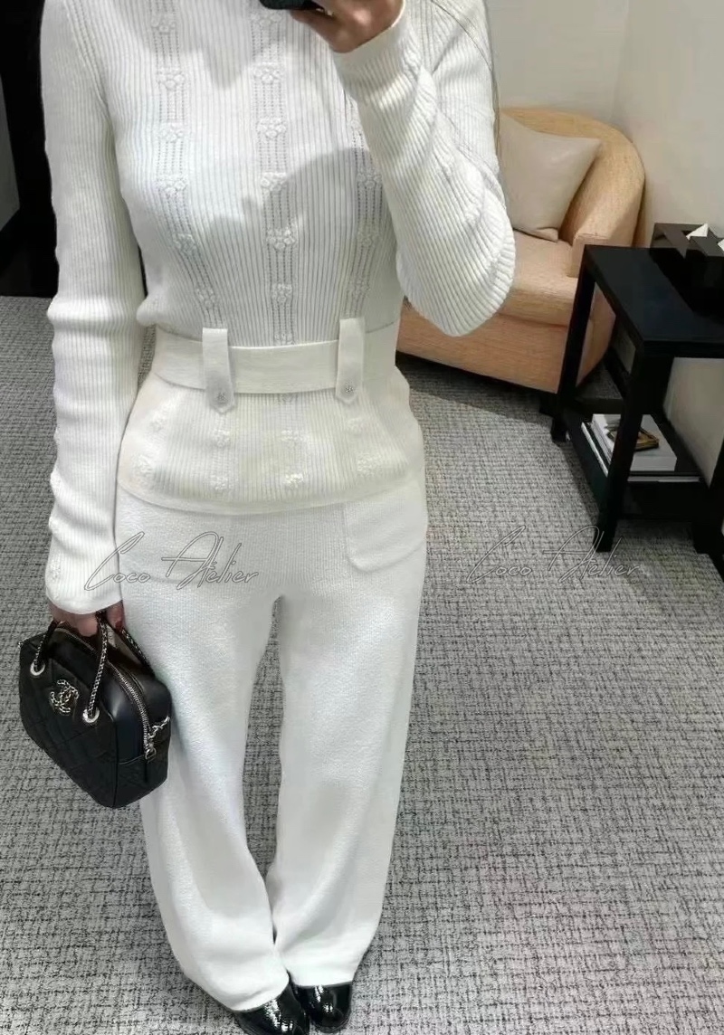 CHANEL 샤넬 제니 캐시미어 니트(+2color)