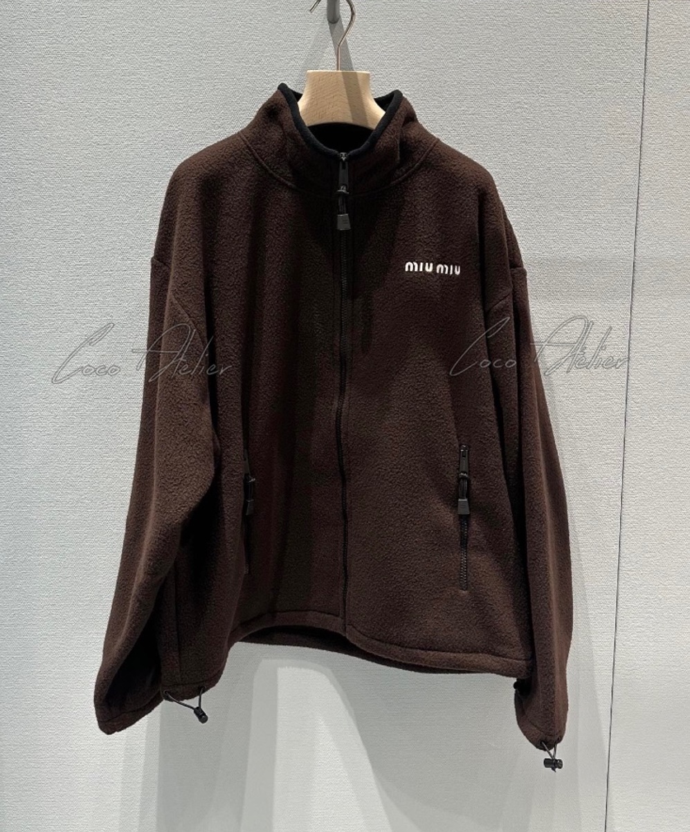 Miumiu 미우미우 후리스 집업