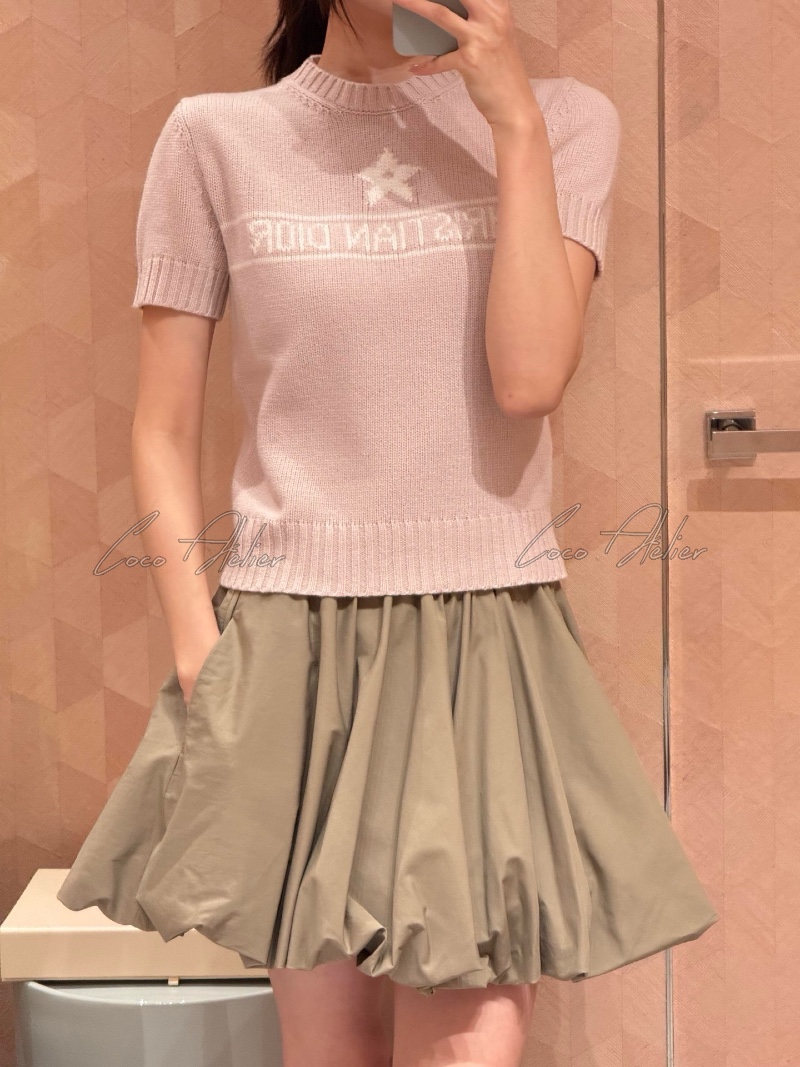 Dior 디올 캐시미어 반팔 니트