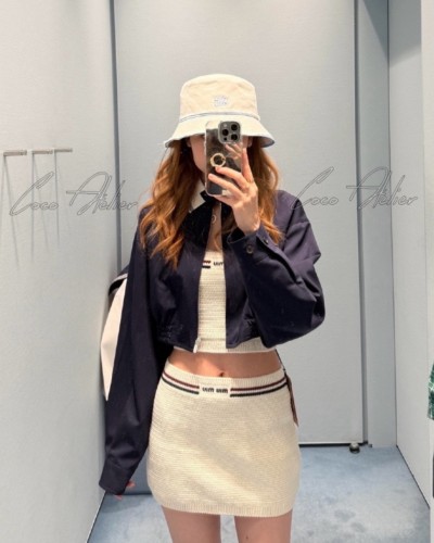 Miumiu 미우미우 크롭 집업