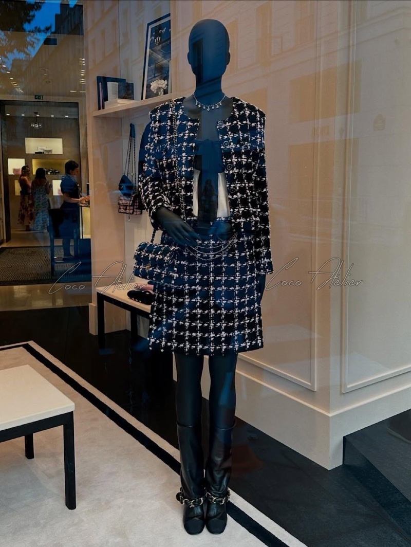 CHANEL 샤넬 트위드 자켓 & 스커트