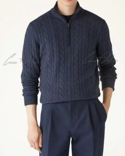 Loro Piana 로로피아나 하이넥 캐시미어 스웨터 (+3Color)