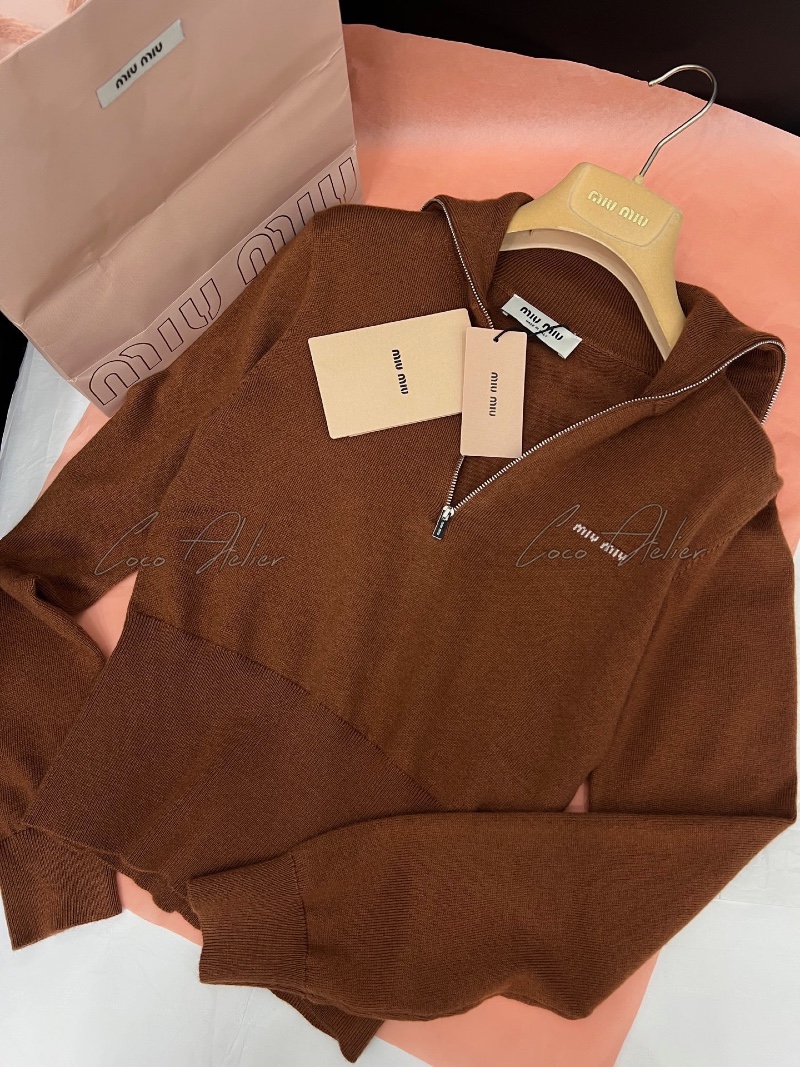 Miumiu 미우미우 니트 집업