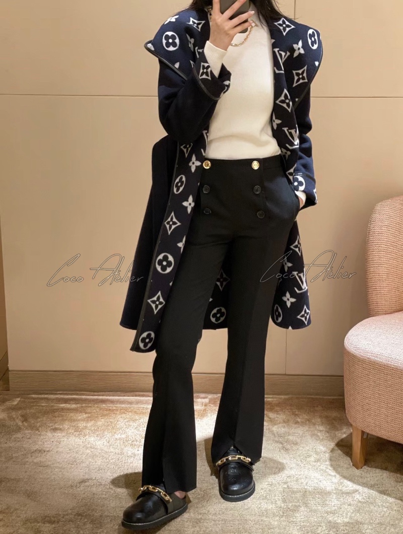 Louis Vuitton 루이비통 캐시미어 후드 코트