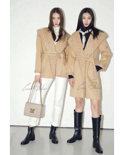 Louis Vuitton 루이비통 캐시미어 후드 코트