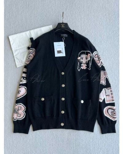 CHANEL 샤넬 캐시미어 가디건