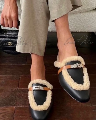 HERMES 에르메스 OZ MULE