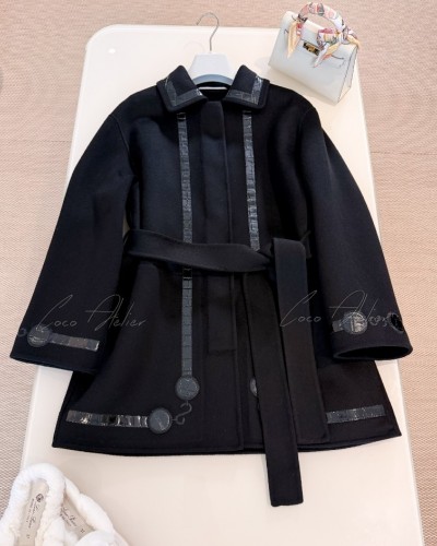 HERMES 에르메스 캐시미어 코트