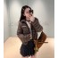 Miumiu 미우미우 로고 후드 경량 패딩