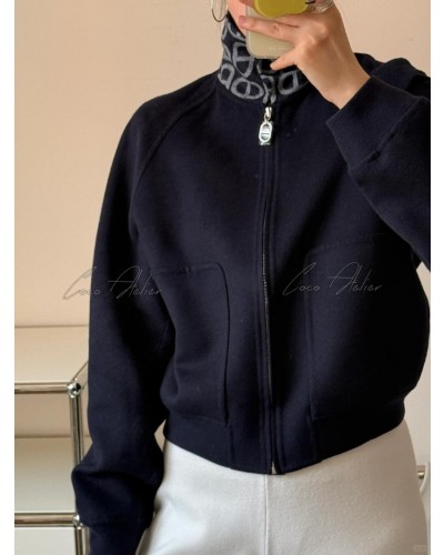 HERMES 에르메스 캐시미어 자켓