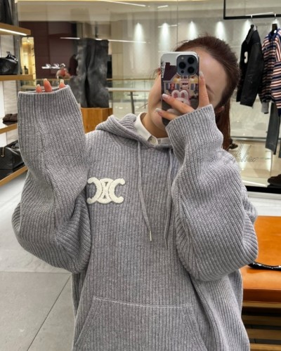 CELINE 셀린느 니트 후드(남녀공용)