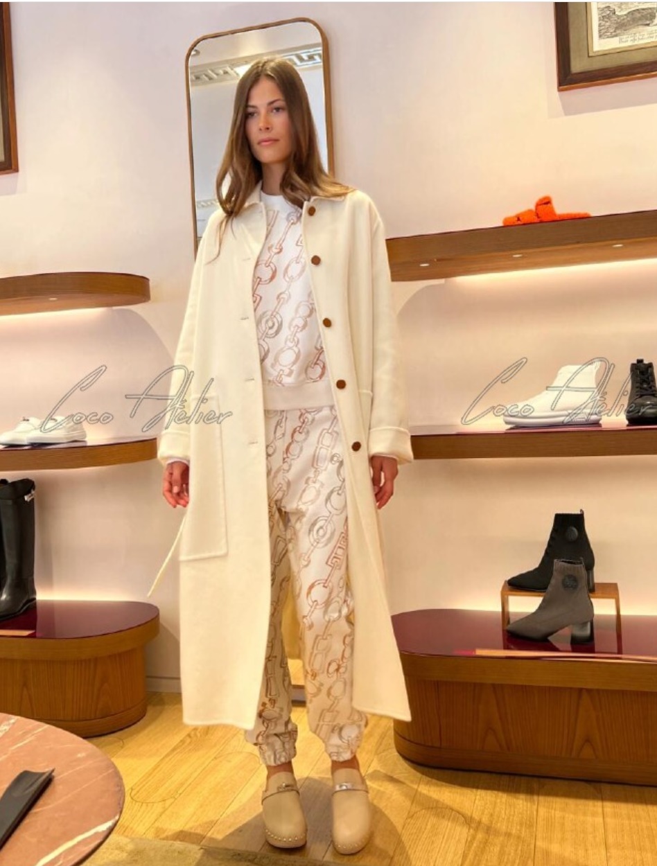 HERMES 에르메스 캐시미어 코트