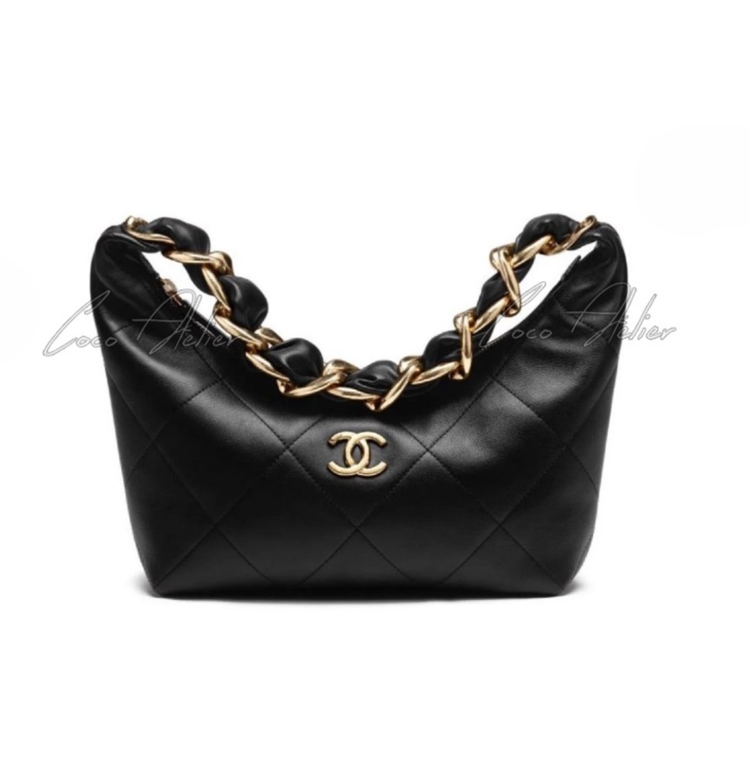 CHANEL 샤넬 25K 체인 호보백