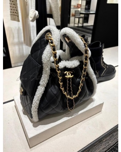 CHANEL 샤넬 시어링 25백