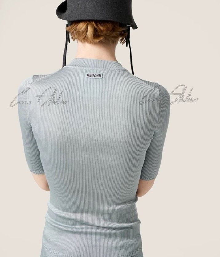 Miumiu 미우미우 반팔 니트