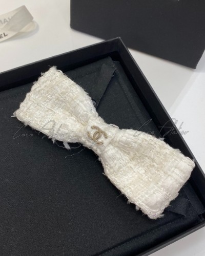 CHANEL 샤넬 리본 헤어핀