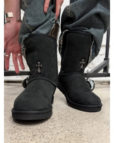 Chrome Hearts 크롬하츠 어그 부츠