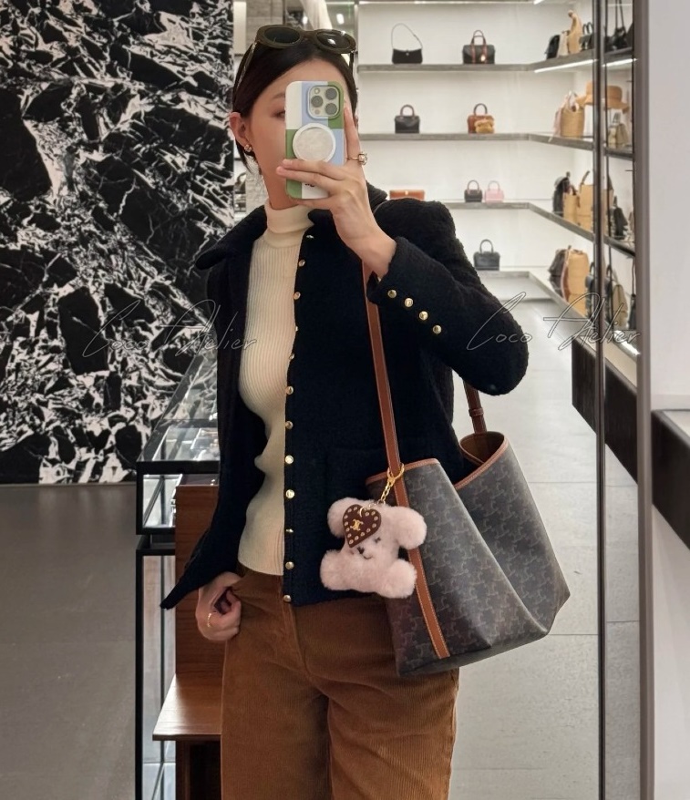 CELINE 셀린느 트위드 자켓