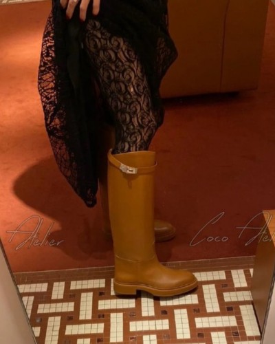 HERMES 에르메스 켈리 부츠