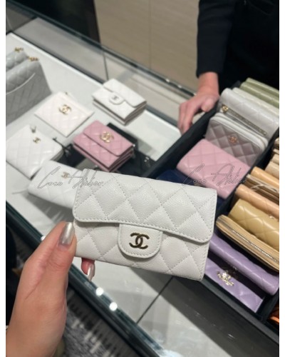 CHANEL 샤넬 캐비어 카드 지갑(+14color)