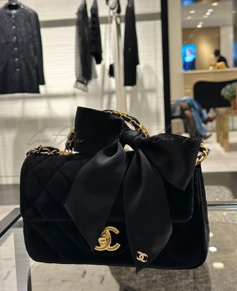 CHANEL 샤넬 벨뱃 탑 핸들백