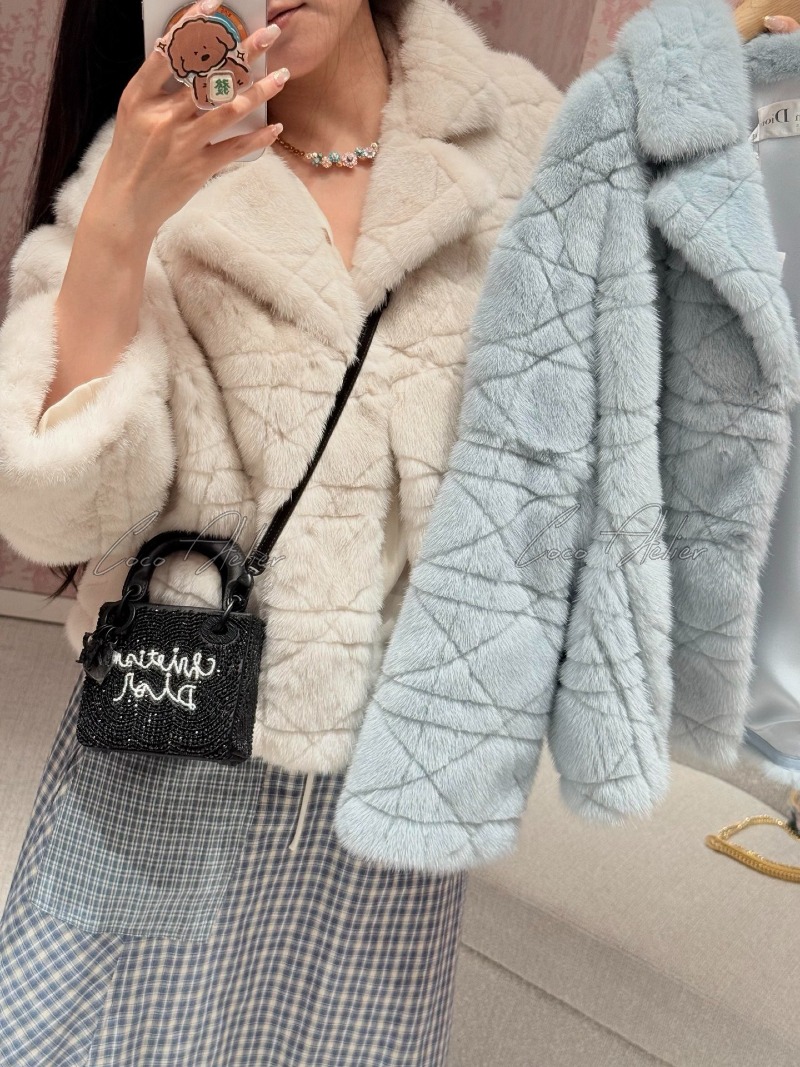 Dior 디올 밍크 자켓