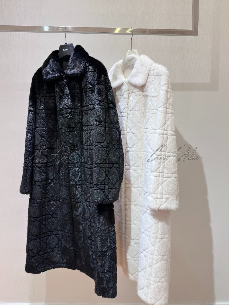 Dior 디올 밍크 코트