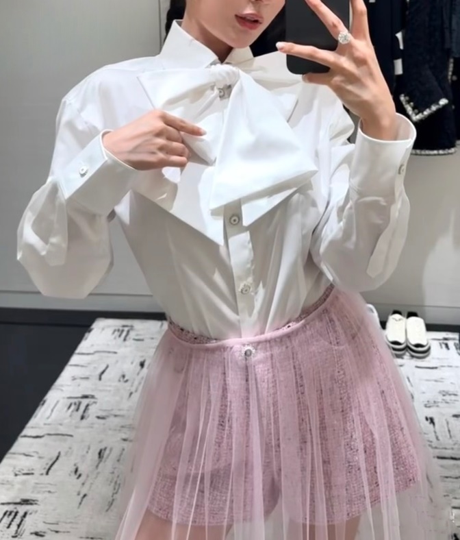 ribbon blouse