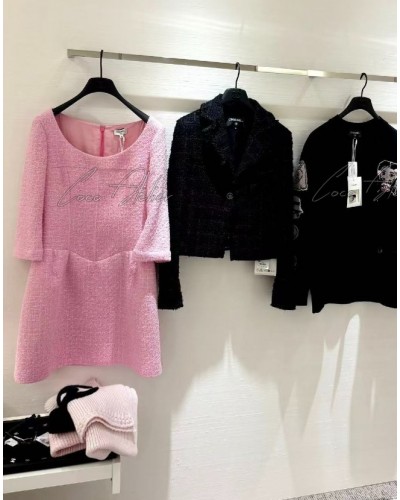 CHANEL 샤넬 트위드 원피스 (+2color)