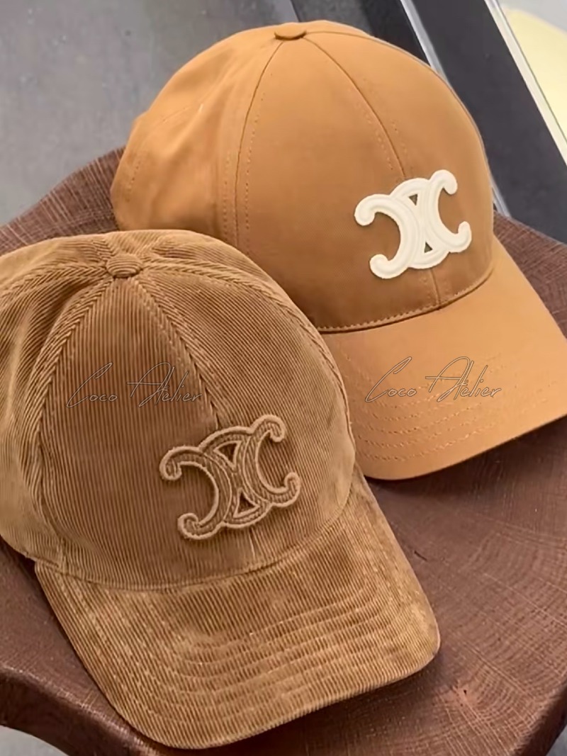 Celine 셀린느 코듀로이 볼캡