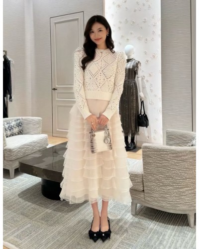 Dior 디올 펀칭 니트