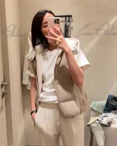 BC 브루넬로 쿠치넬리 패딩 조끼 (+2color)