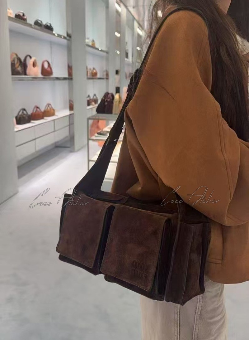 Suede Shoulder Bag