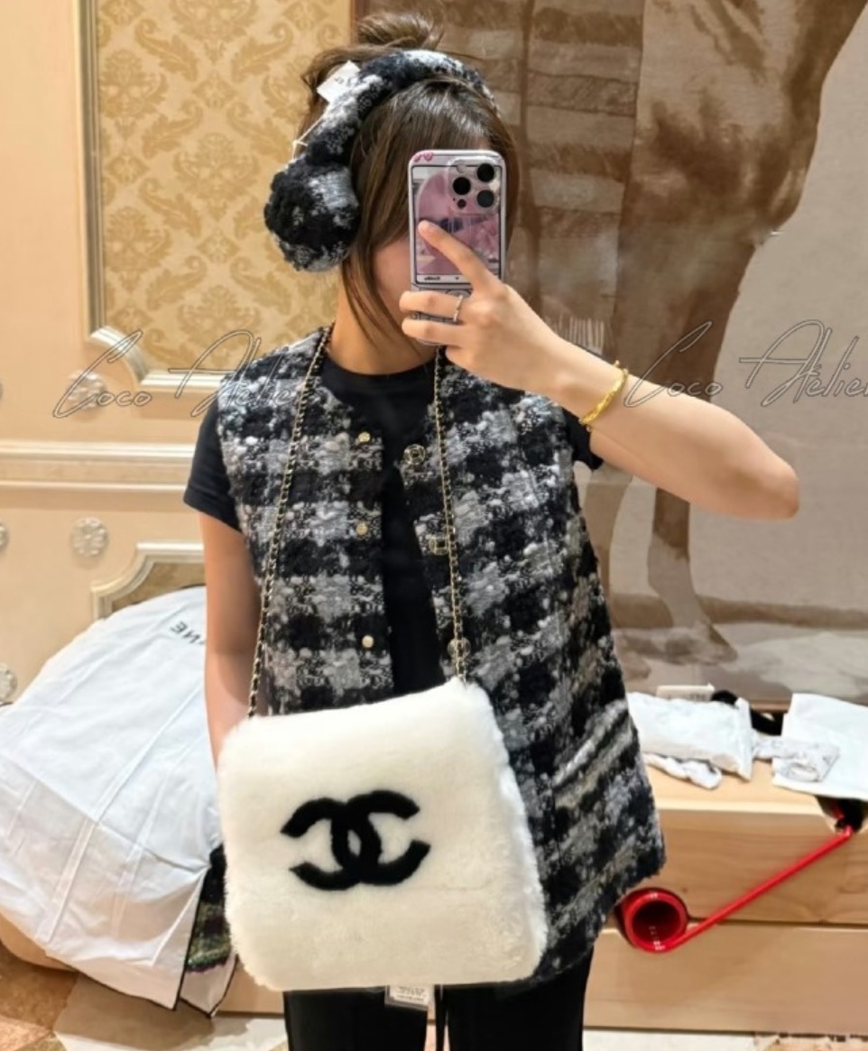 CHANEL 샤넬 트위드 베스트