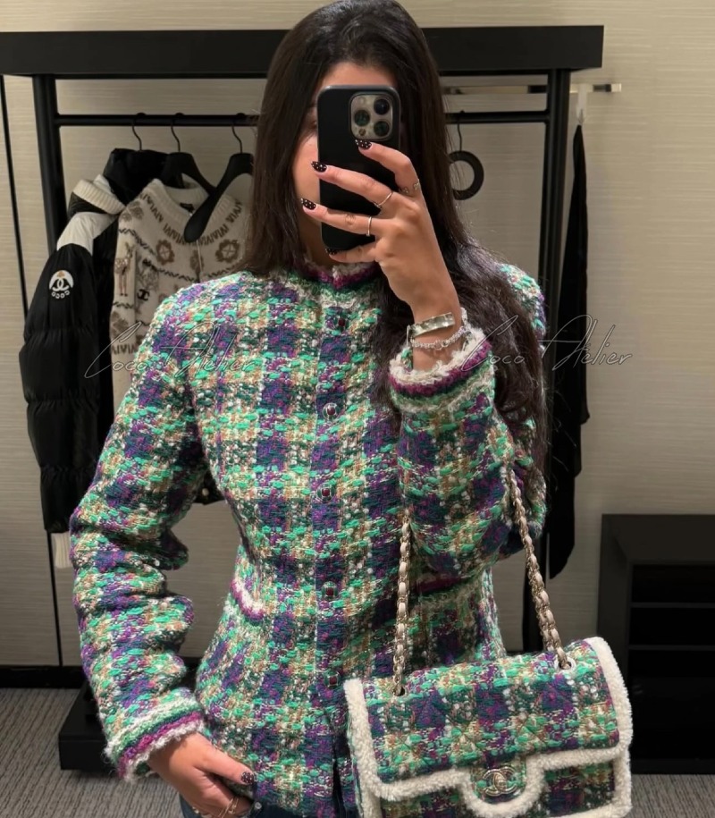 CHANEL 샤넬 트위드 자켓