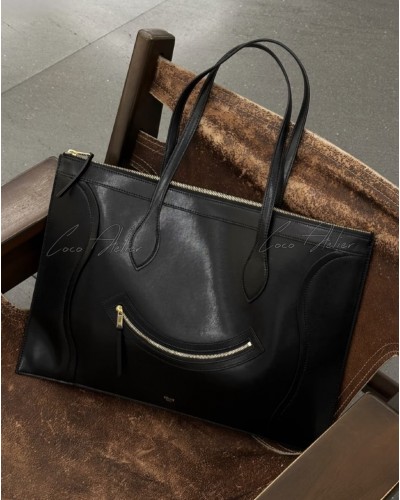 CELINE 셀린느 플랫 카바스 뉴 러기지 토트백