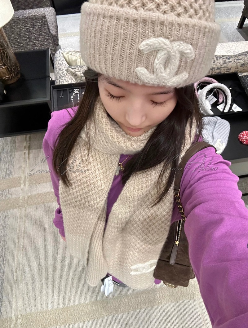 CHANEL 샤넬 비니&머플러