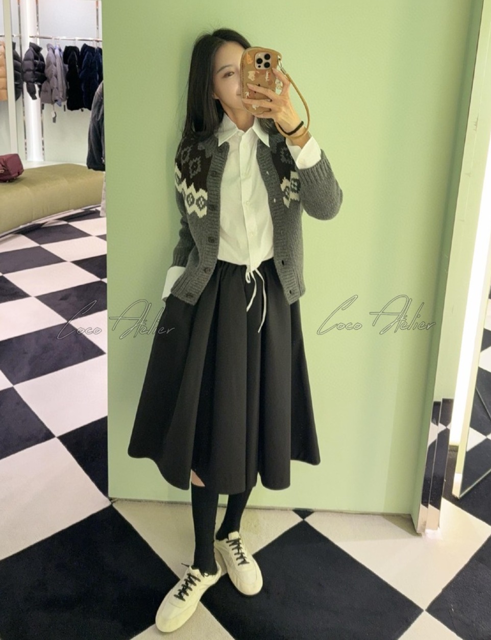 PRADA 프라다 가디건