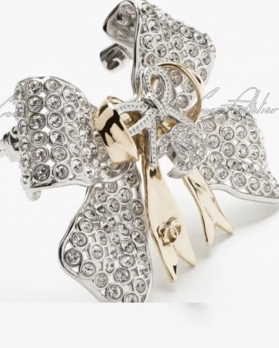 CHANEL 샤넬 리본 브로치