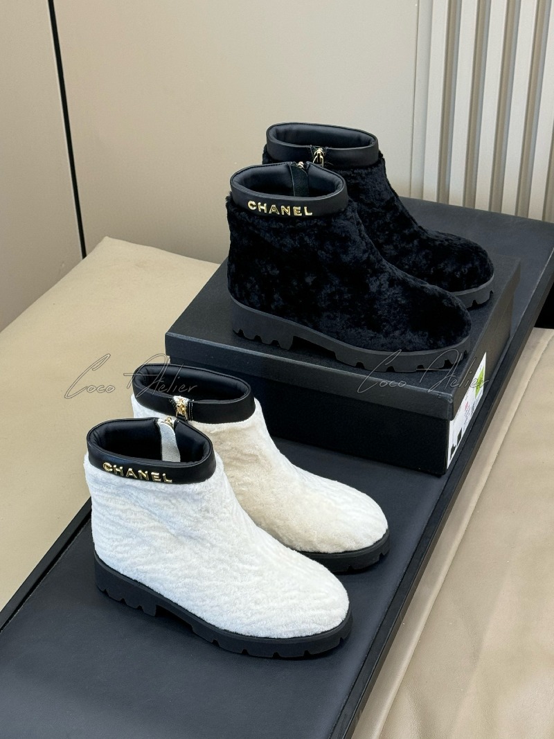 CHANEL 샤넬 앵클 부츠