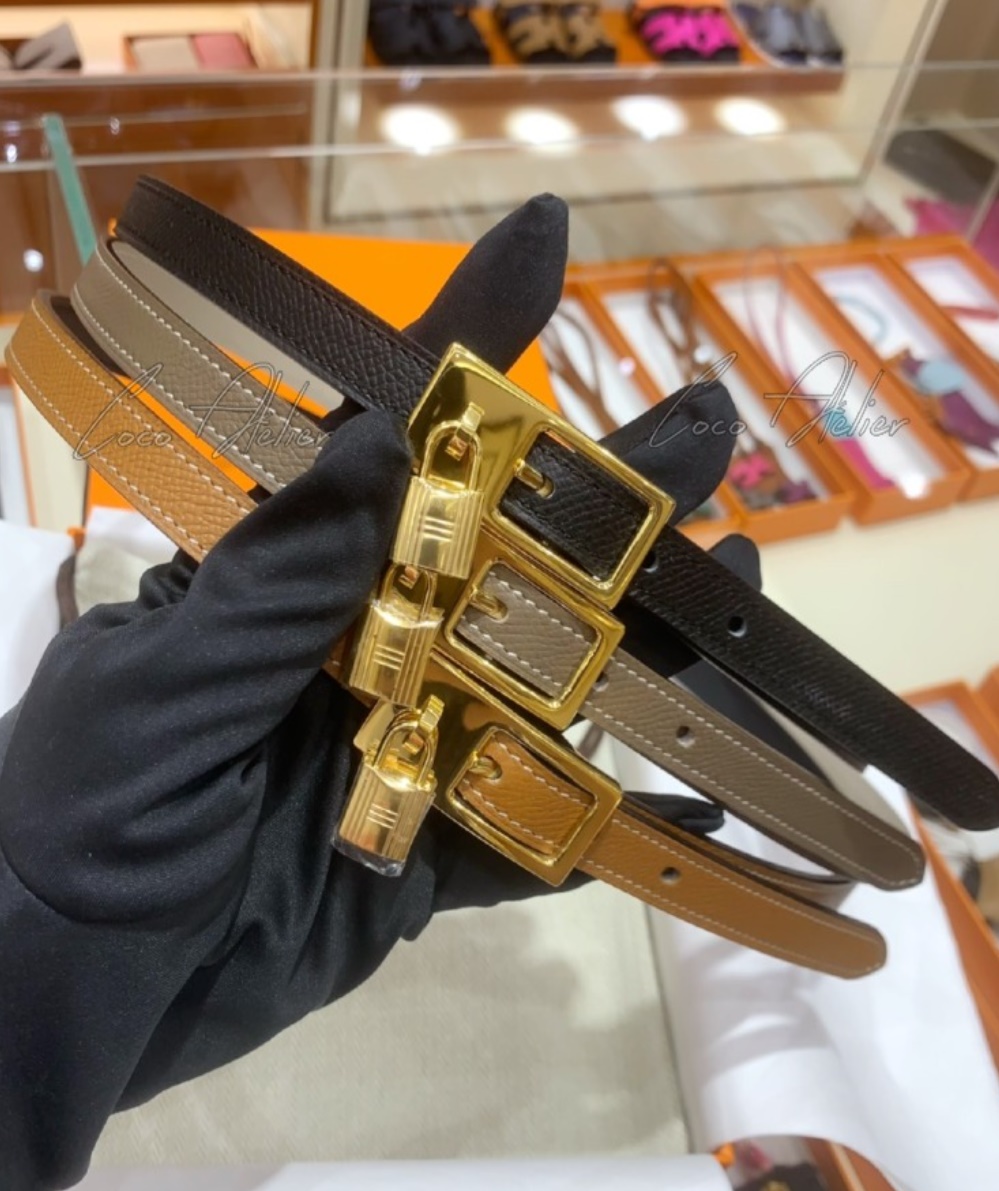 HERMES 에르메스 럭키 벨트