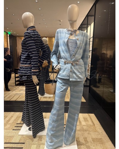 CHANEL 샤넬 데님 팬츠