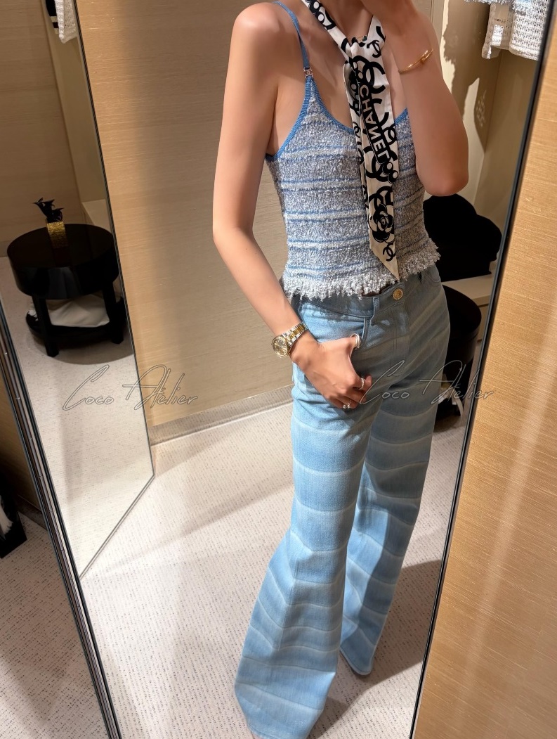 CHANEL 샤넬 나시 탑