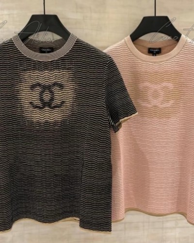 CHANEL 샤넬 cc 티셔츠